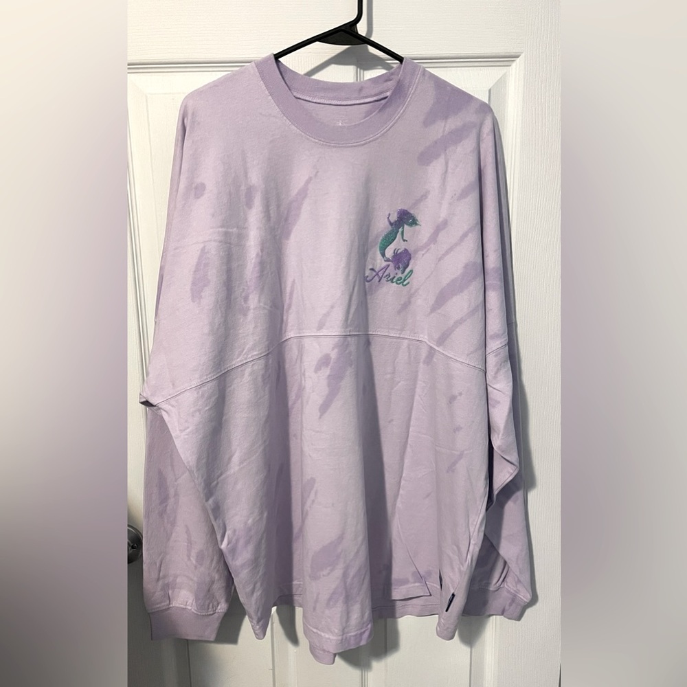 DISNEY The Little Mermaid Live Action Spirit Jersey Women’s Size L
